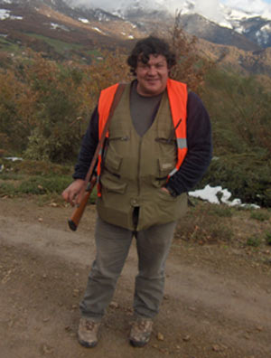 José María Centeno en una foto de archivo que hoy mató un jabalí 