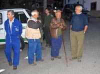 Empezando por la izquierda: Andr&eacute;s, Tino, Lucinio y Cecilio