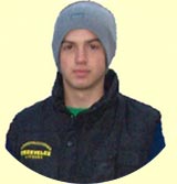 El joven Angel�n Guti�rrez que se estren� matando dos jabal�s en �sta campa�a